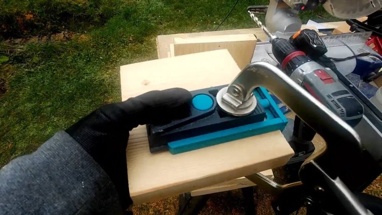 Percer les pocket holes