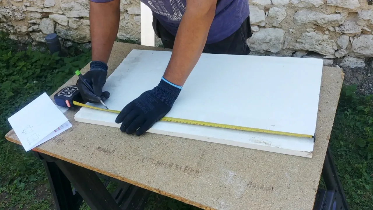 Tracer la planche supérieure